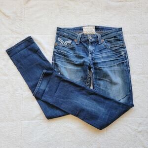 Big Star Nico Discontinued Low Rise Straight Leg Jeans